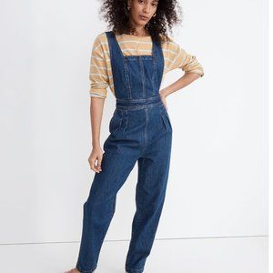 Madewell taper leg overall jumpsuit NWT